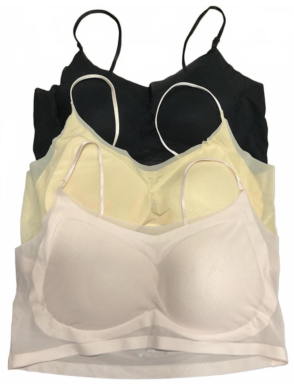 NWT 3 Pack Of Padded Bras 28”- 32” C Cup